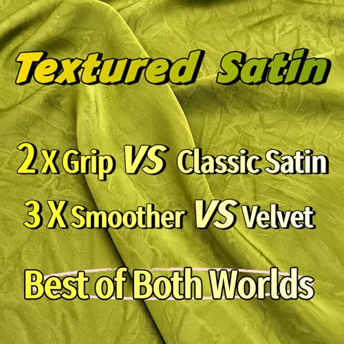 Serenade Textured Satin Heatless Hair Curler Set for Overnight Curls - Green