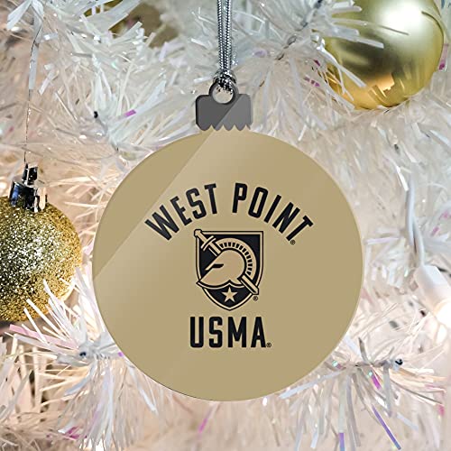 Military Academy Black Knights Acrylic Christmas Tree Ornament - Holiday Decor