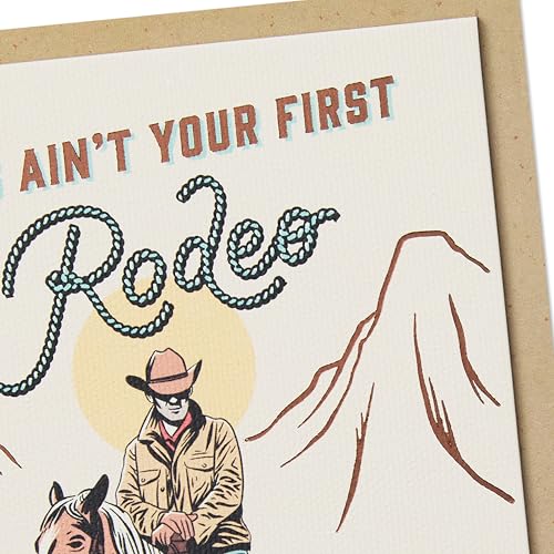 Hallmark Funny Blank Card - This Ain't Your First Rodeo
