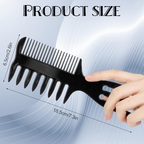 Bruislard 3-in-1 Styling Comb, Slicked-Back Hair & Texture Comb