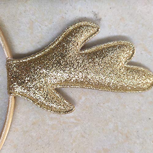 Christmas Reindeer Antlers Headband 2 Pcs Elk Horns Hair Hoops