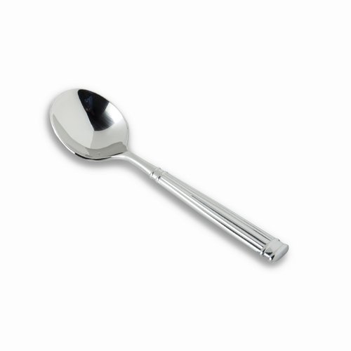 Fortessa Doria 18/10 Stainless Steel Flatware Bouillon Spoon, Set of 12