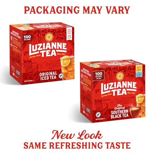 Luzianne Unsweetened Iced Tea Bags - 100 Count (Pack of 1)