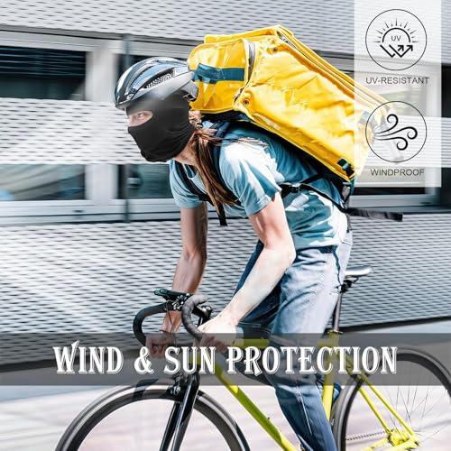 6 Pack Ski Mask Balaclava for Men Women, Full Face Mask Windproof Sun Protection for Motorcycling and Outdoor Working