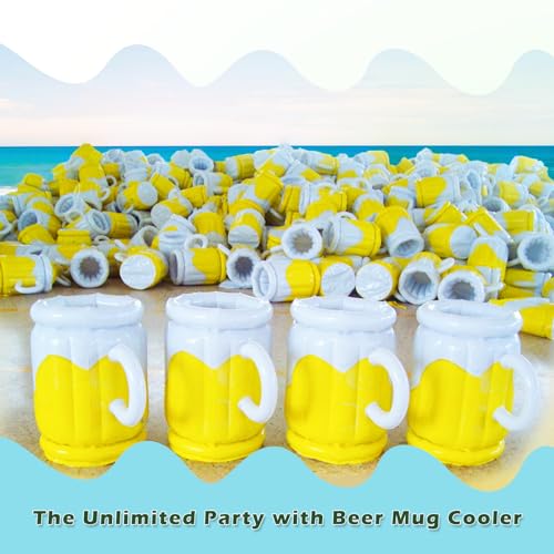 Giant Inflatable Beer Cooler Mug - 17.5 Inch Party Accessory