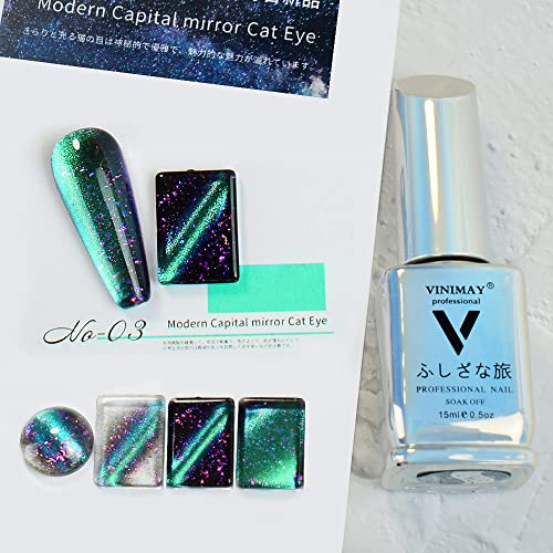 Major Dijit 15ml 9D Galaxy Cat Eye Gel Nail Polish Magnetic Starry Sky