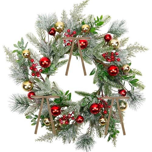 24 Pcs Khaki Velvet Christmas Tree Bows - Elegant Holiday Decor