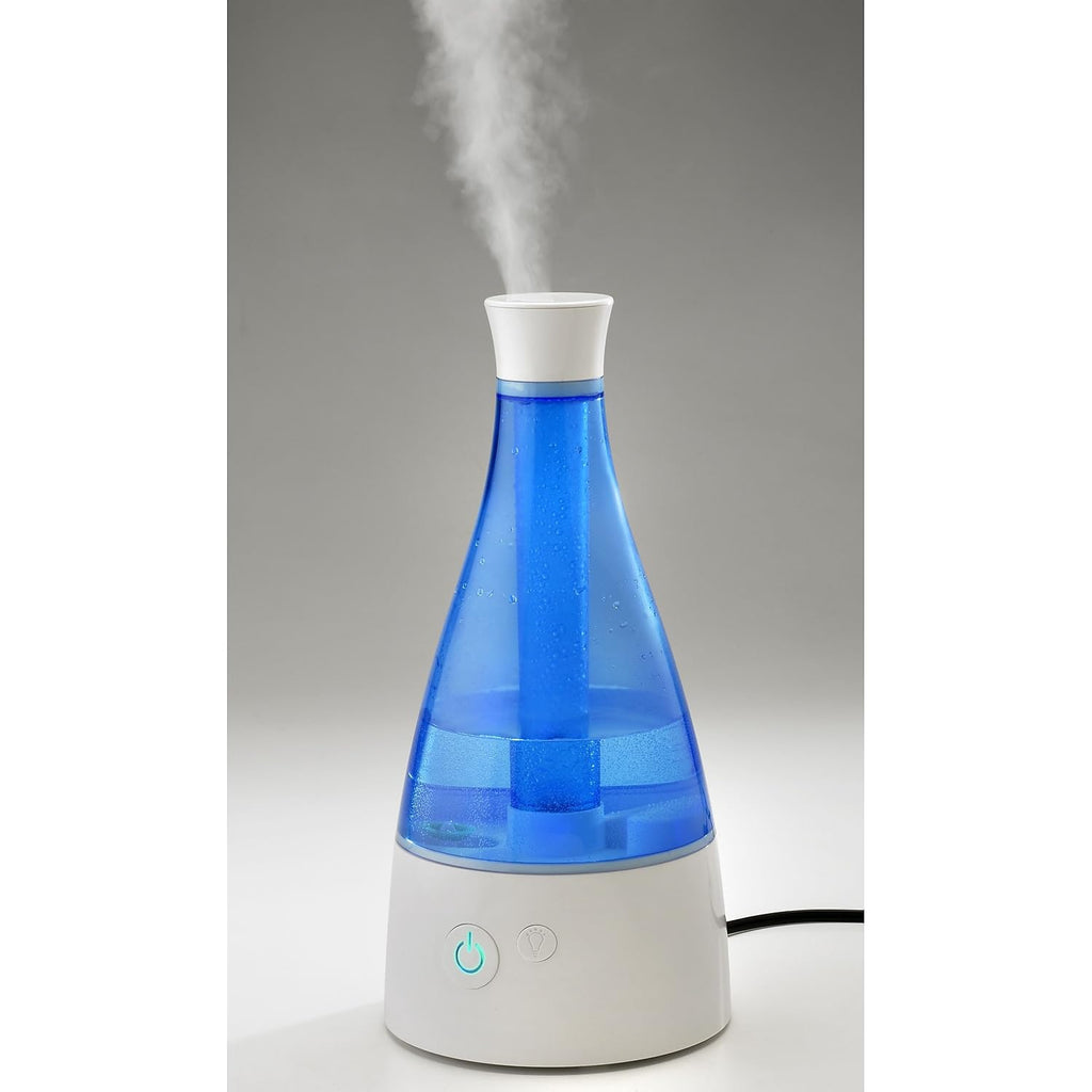 PureGuardian Ultrasonic Cool Mist Humidifier, 30 Hrs. Run Time, 0.5 Gal. Tank Capacity, 350 Sq. Ft. Coverage, Small Rooms, Quiet, Filter Free, Silver Clean Treated Tank, H940AR