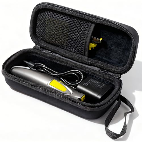 LinMei Hard Travel Case for Electric Trimmers & Shavers EVA Protective Organizer