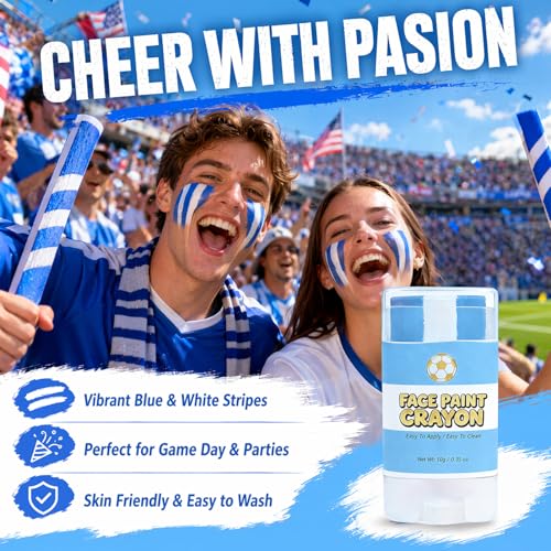 Argentina Flag Face Paint Stick - Waterproof Sports & Fan Stick