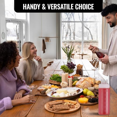 2-Pack Plastic Squeeze Bottles for Sauces & Condiments