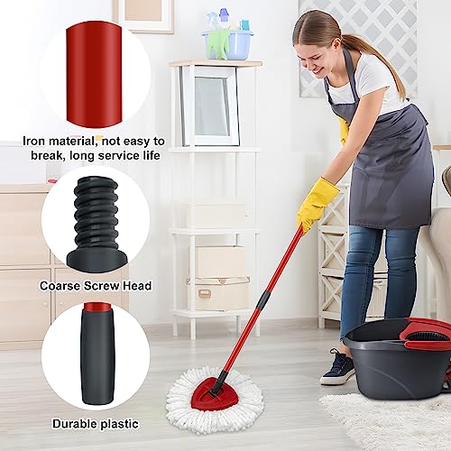 O-Cedar Mop Handle Replacement, Adjustable 30-58" Iron Stick