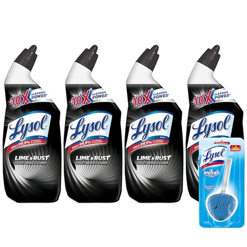 Lysol Toilet Bowl Cleaner, 24 Ounces (Lemon)