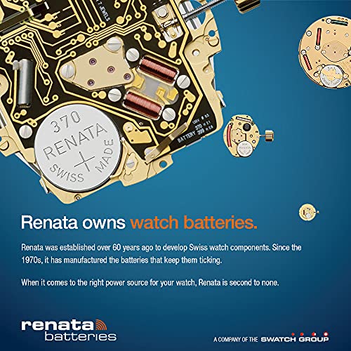 Renata 390 SR1130SW Silver Oxide Watch Battery - 1.55V (2 Pack)