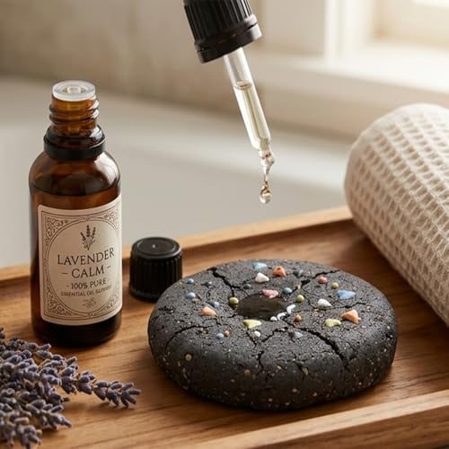 Chocolate Handmade Ceramic Cookie Diffuser - Scented Aromatherapy Gift