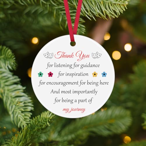 Theater Lover Ceramic Ornament - Perfect Gift for Drama Teachers