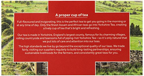Yorkshire Tea Yorkshire Red, 40 Teabags - Pack of 2