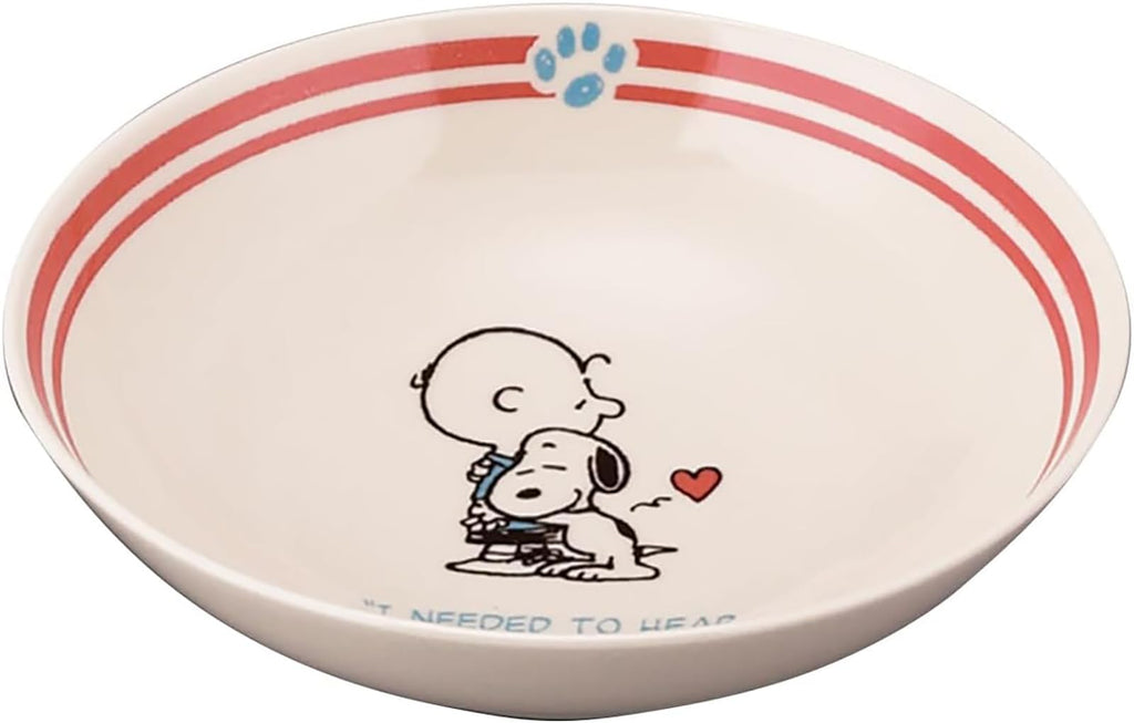 Peanuts SN2500-79 SDGs Recycling Tableware Snoopy Trio Bowl Set of 3 Curry Dishes Soup Plates, Salad Bowl, Diameter 6.7 inches (17 cm) x Depth 15.7 inches (400 ml), Microwave and Dishwasher Safe, Mino
