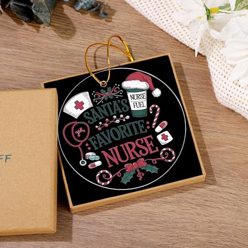 Funny Nurse Christmas Ornament - Thoughtful Gift for Nurses