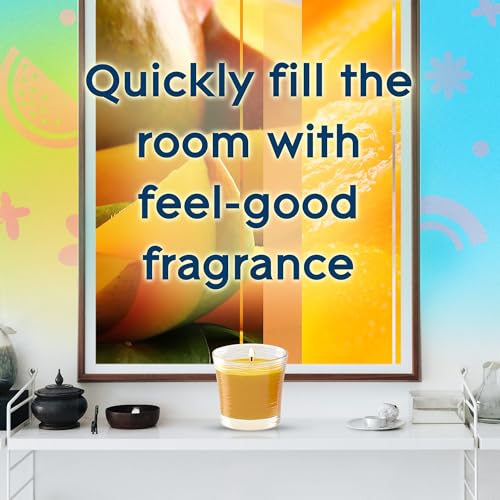 Glade Mighty Mango Candle - Limited Edition, 2 Pack, 8.16 oz
