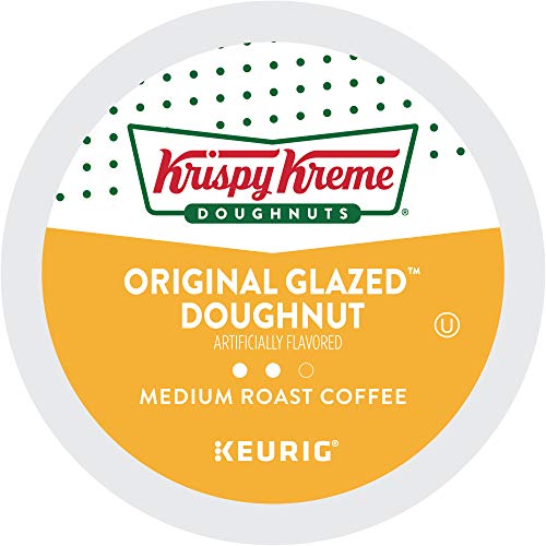 Krispy Kreme Original Glazed Doughnut, Single-Serve Keurig K-Cup Pods, Flavored Medium Roast Coffee, 96 Count