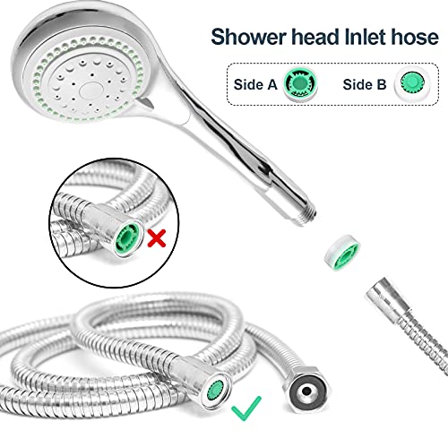 Patelai 10 Pcs Shower Flow Restrictors, 14.3 x 13.85 mm - Save Water