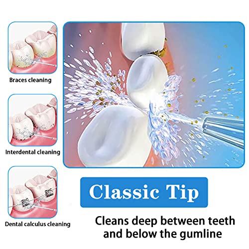 Replacement Jet Tips for Waterpik Water Flosser 3-Pack Classic Nozzles