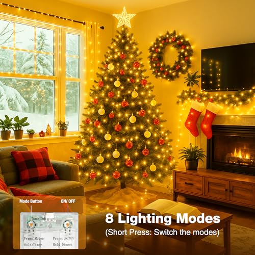 Warm White 3-Pack 16FT Fairy String Lights with Timer & Battery or USB Power