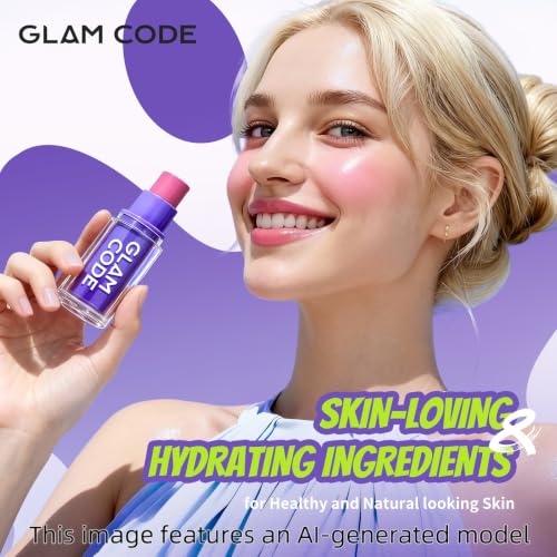 Glam Code Multi-Use Cream Blush Stick for Cheeks, Lips & Eyes - 03