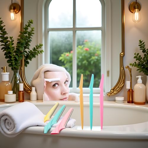 Dermaplaning Tool & Face Razor for Women - 3 Pack Facial Hair Removers