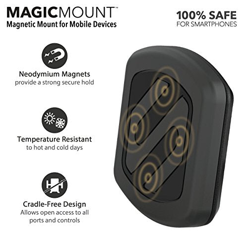 Scosche MagicMount Magnetic Phone Mount for Car Air Vent - 2 Pack