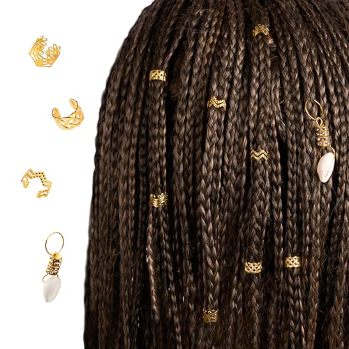 Red by Kiss Premium Luxury Braid Charms Gold & Silver Hair Accessories