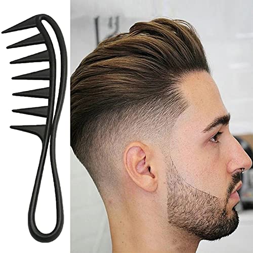 Wide Tooth Comb 2 Pcs Large Detangling Hair Combs for Curly Hair Wigs