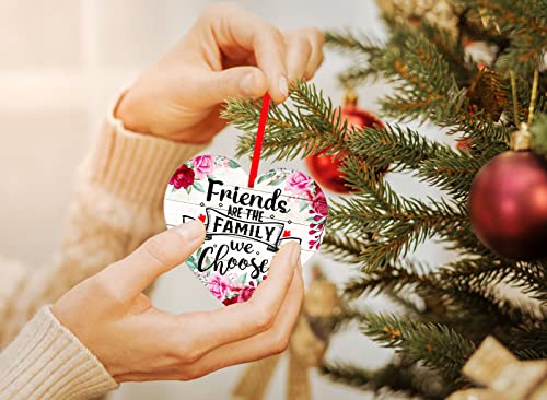 Friendship Christmas Ornament - 'Friends are Family' Gift