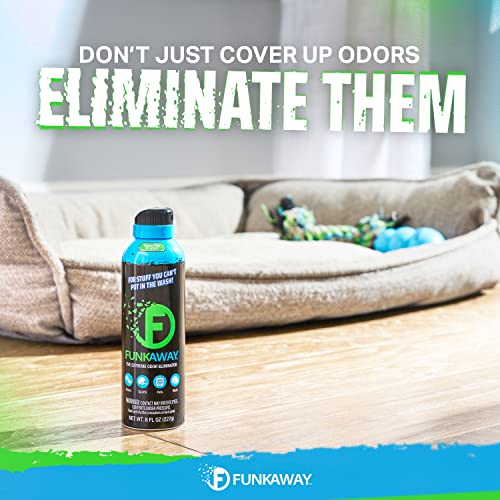 FunkAway Extreme Odor Eliminator Aerosol Spray, 8 oz. - Fabric Deodorizer