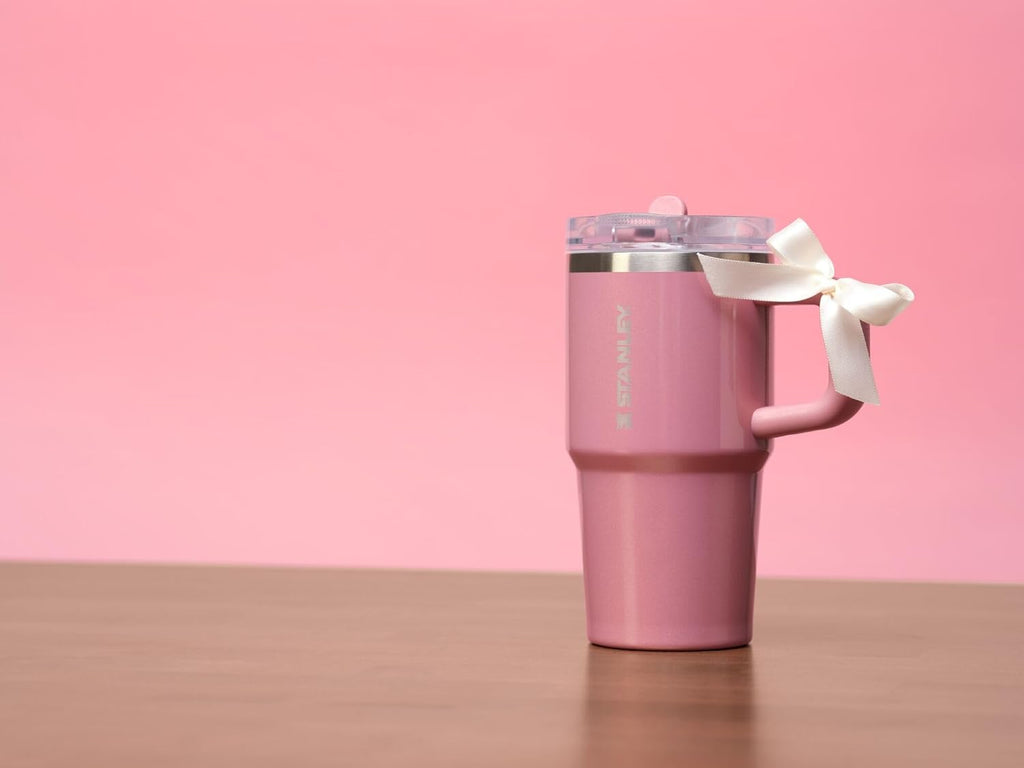 STANLEY Quencher ProTour 20 oz Tumbler - Leakproof Lid, Built-In Straw & Handle | Insulated Stainless Steel | BPA-Free | Port Shimmer