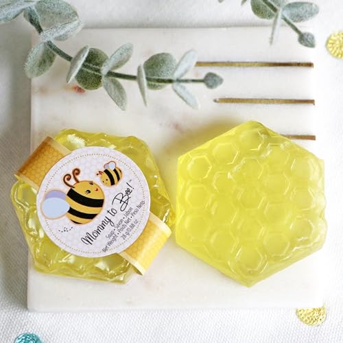 Honeycomb Soap Favor for Baby Shower - Mommy to Bee