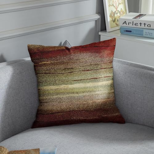 Emvency 20x20 Inch Geometric Body Pillow Cover with Zipper - Soft Velvet Floral Decor