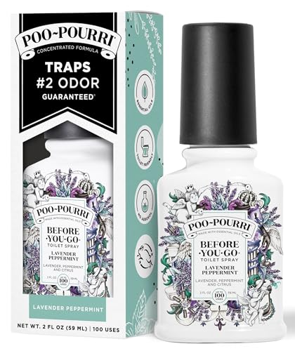 Poo-Pourri Before-You-Go Toilet Spray, Lavender Peppermint, 2 Fl Oz