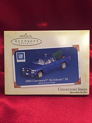 Hallmark Keepsake Christmas Ornament Chevrolet Silverado SS 2003 All American Trucks