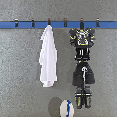 Portable Hockey Hanger Drying Rack with 5 Hooks - Multi-Purpose Use for Equipment & Clothing