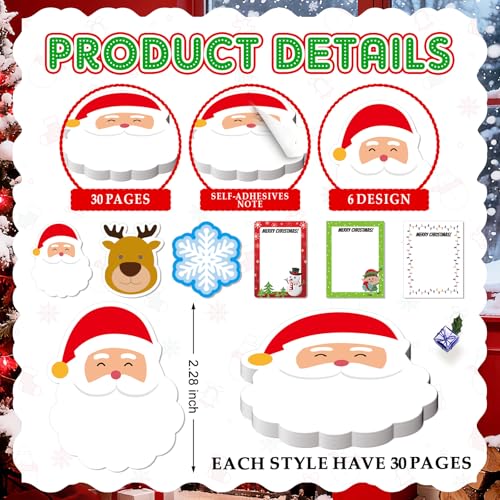 Holiday Gift Set 144 Pcs Christmas Coffee Cups, Sticky Notes & Pens — Coworkers Gifts