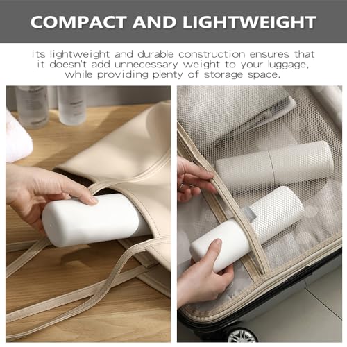 Baowindy Portable Toothbrush Travel Case and Toothpaste Holder - Gray