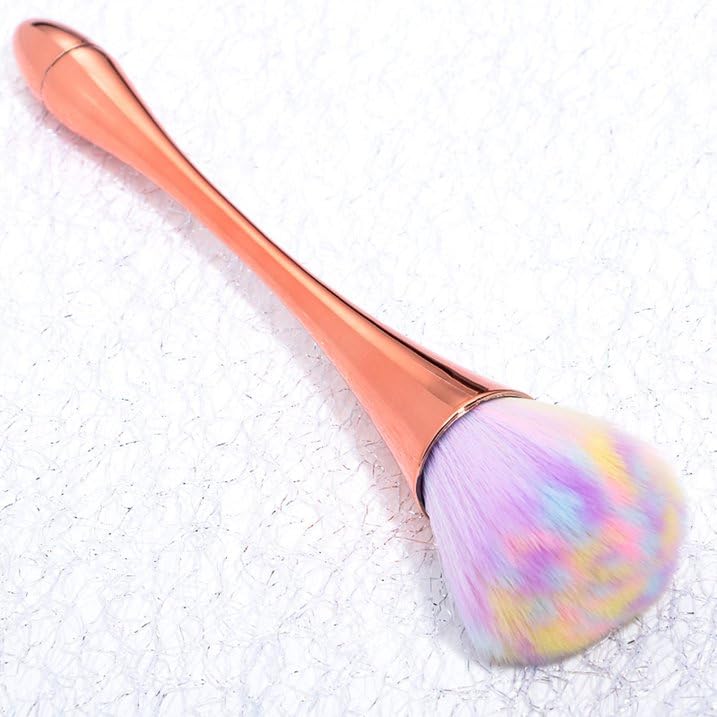 Rainbow Makeup Brush Soft Powder and Foundation Blending Face Brush