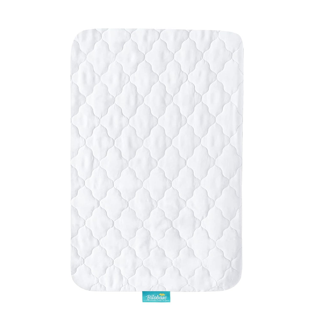 Skiennix Mini Crib Mattress Protector - Waterproof & Breathable Fitted Sheets | 38'' x 24'' - 2 Pack