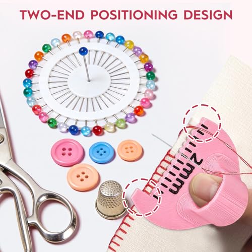 BUSHIBU Edge Stitch Lock & Sewing Gauge - 2mm/3mm/4mm Ruler Tool