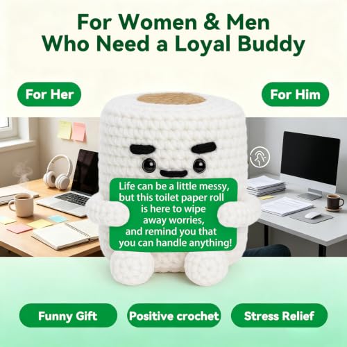 Funny Get Well Gift - Inspirational Positive Crochet Life