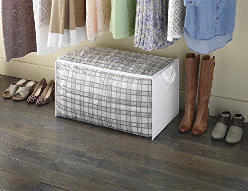Whitmor Extra Large 34-Gallon Zippered Storage Bag - White