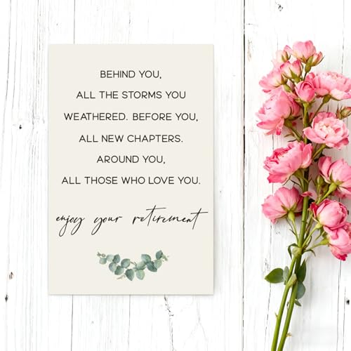 Funny Retirement Card Set with Envelope & Sticker - Penitue