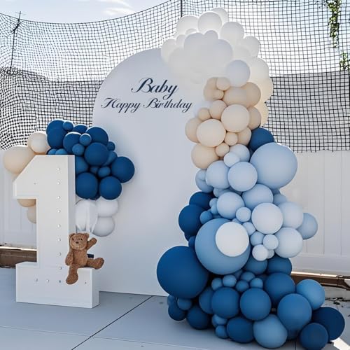 12-Inch White Latex Balloons 100 Pack for Weddings & Parties